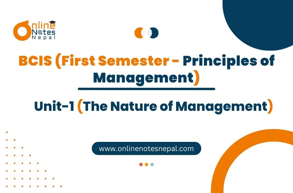 The Nature of Management Photo